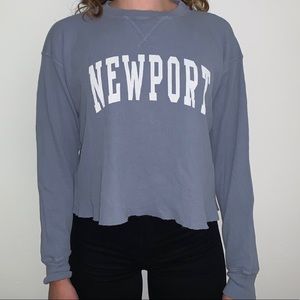 Brandy Melville - blue Newport long sleeve
